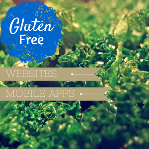 Gluten-free websites and mobile apps